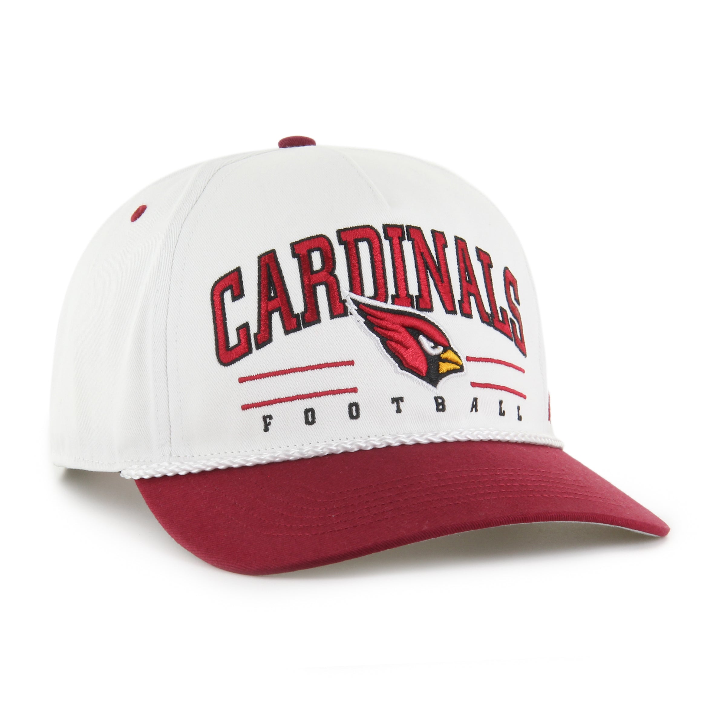 ARIZONA CARDINALS ROSCOE TWO TONE '47 HITCH RELAXED FIT WHITE