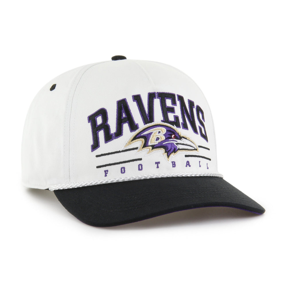 BALTIMORE RAVENS ROSCOE TWO TONE '47 HITCH RELAXED FIT WHITE