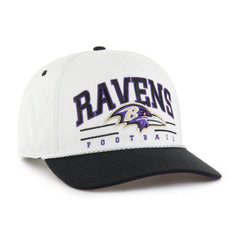 BALTIMORE RAVENS ROSCOE TWO TONE '47 HITCH RELAXED FIT WHITE