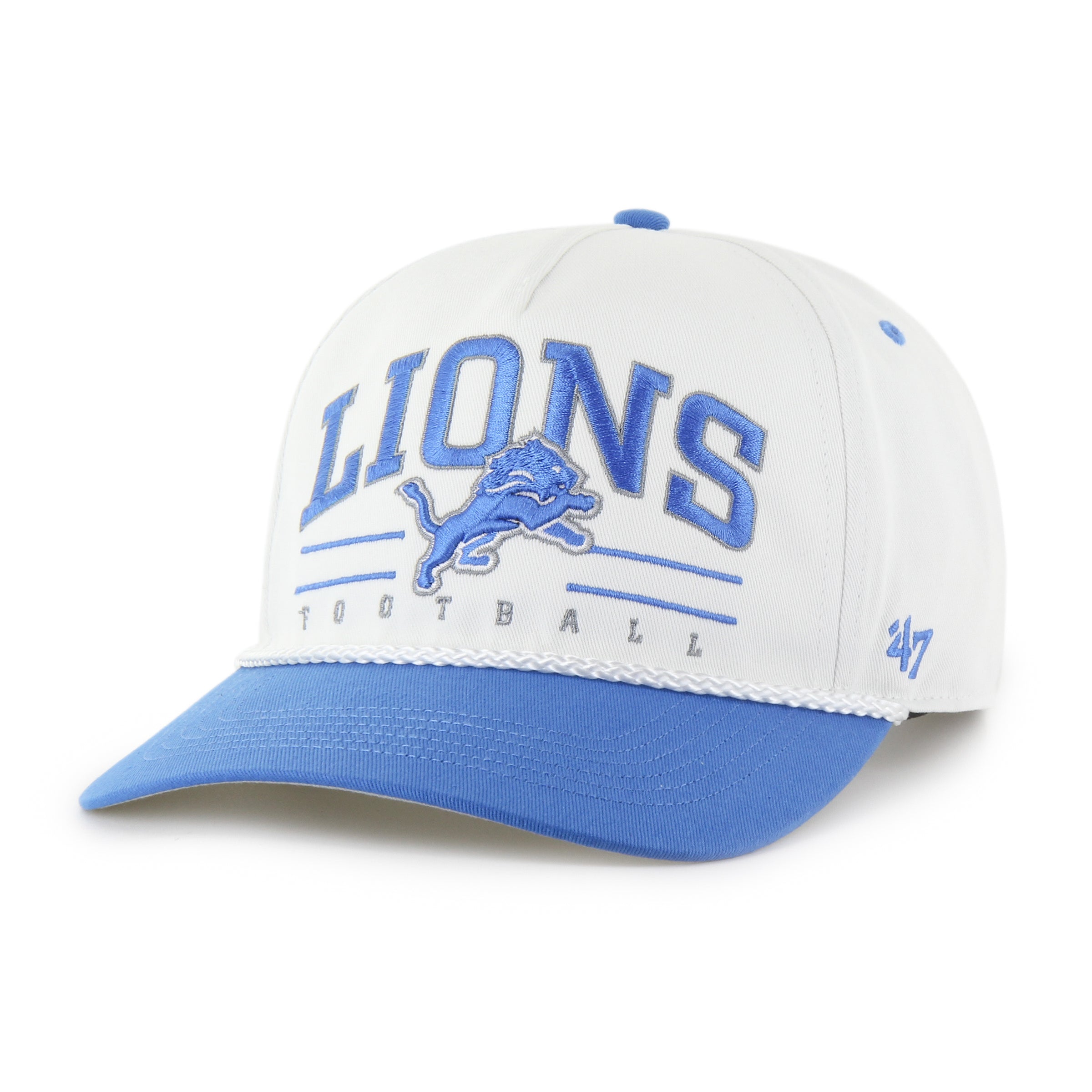 DETROIT LIONS ROSCOE TWO TONE '47 HITCH RELAXED FIT WHITE