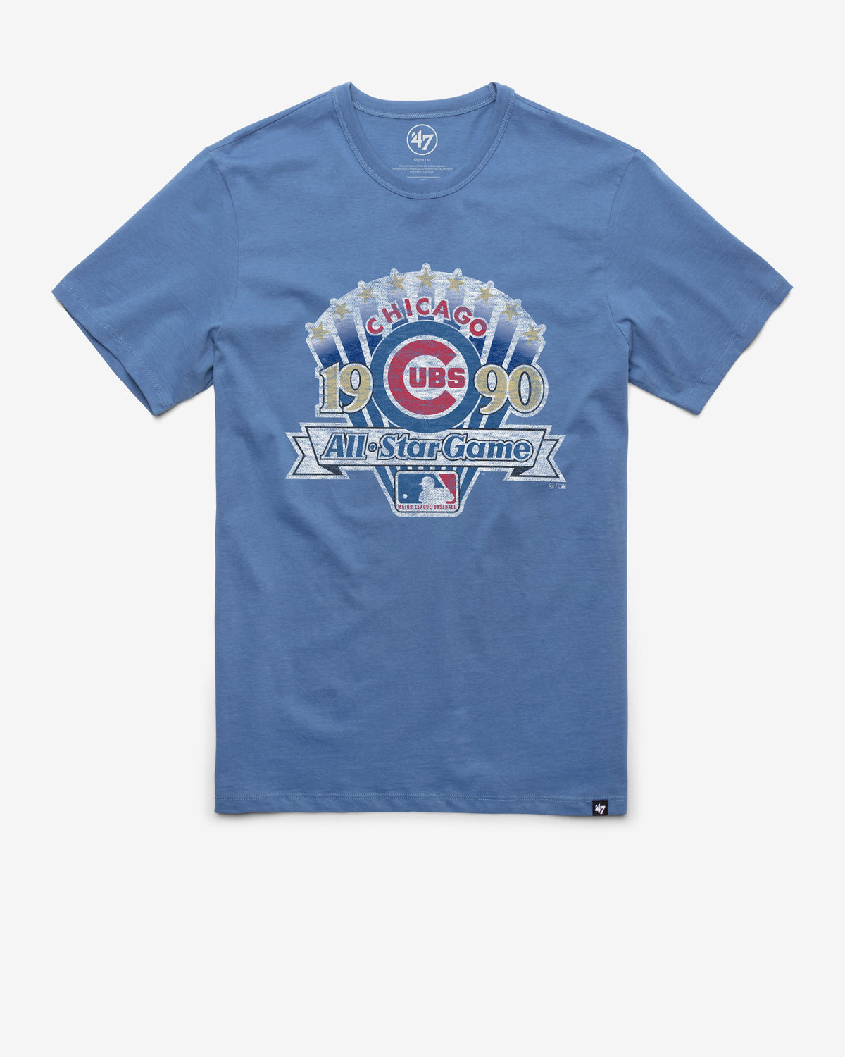CHICAGO CUBS COOP ASG PREMIER '47 FRANKLIN TEE CADET BLUE