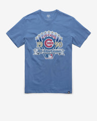 CHICAGO CUBS COOP ASG PREMIER '47 FRANKLIN TEE CADET BLUE