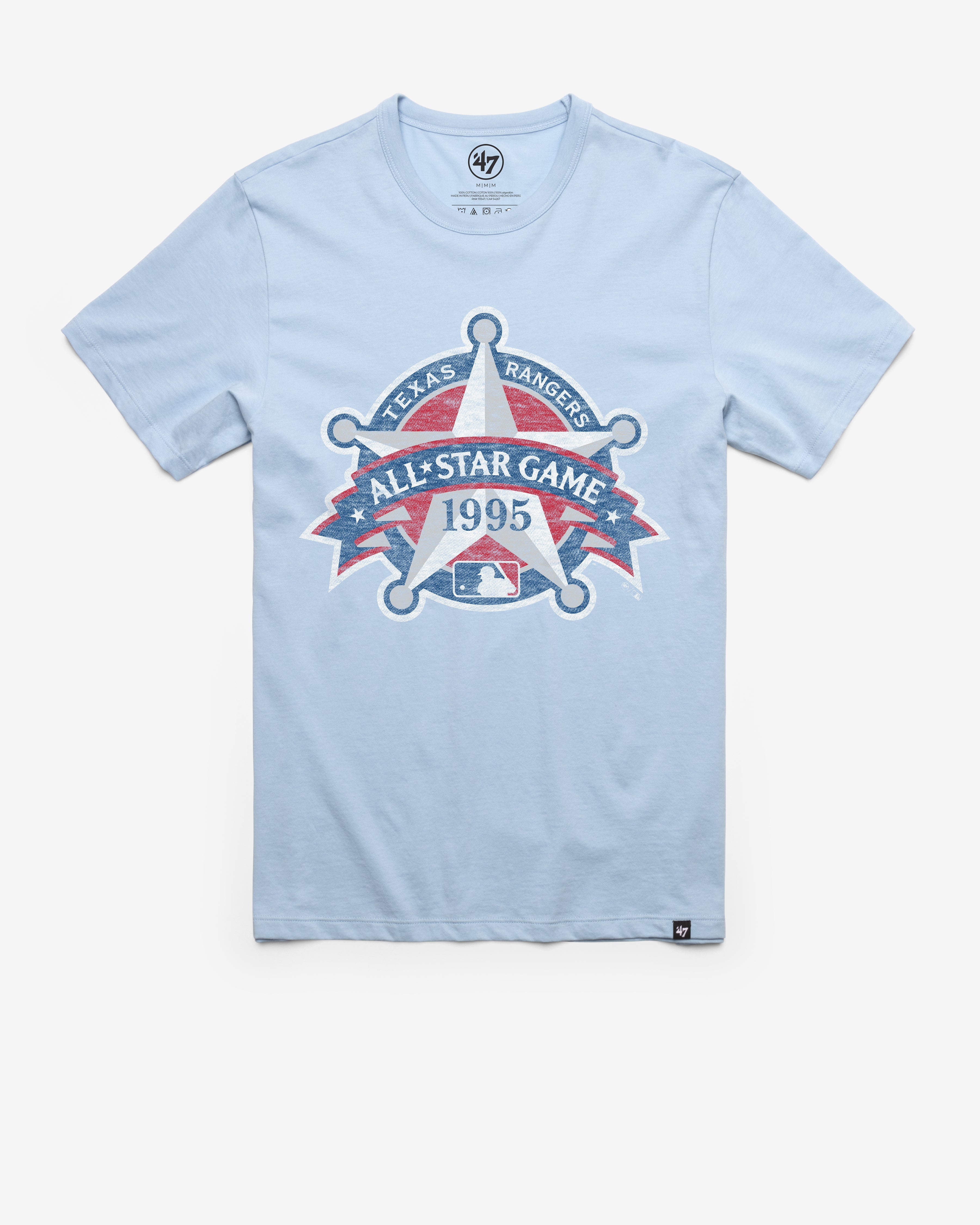 TEXAS RANGERS COOP ASG PREMIER '47 FRANKLIN TEE GULF BLUE