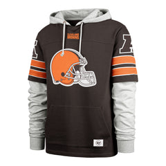 CLEVELAND BROWNS GRIDIRON BLITZ '47 CORNERBACK LACER ESPRESSO