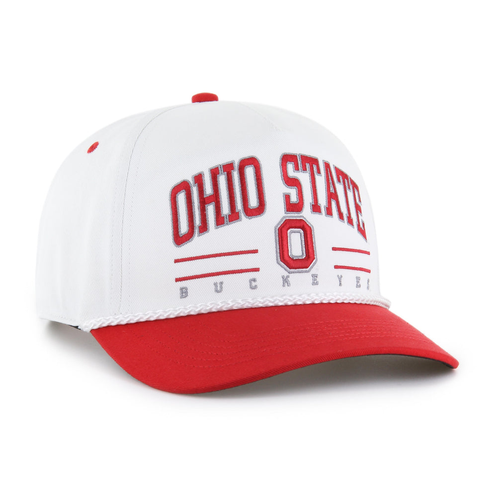 OHIO STATE BUCKEYES ROSCOE ROPE '47 HITCH WHITE
