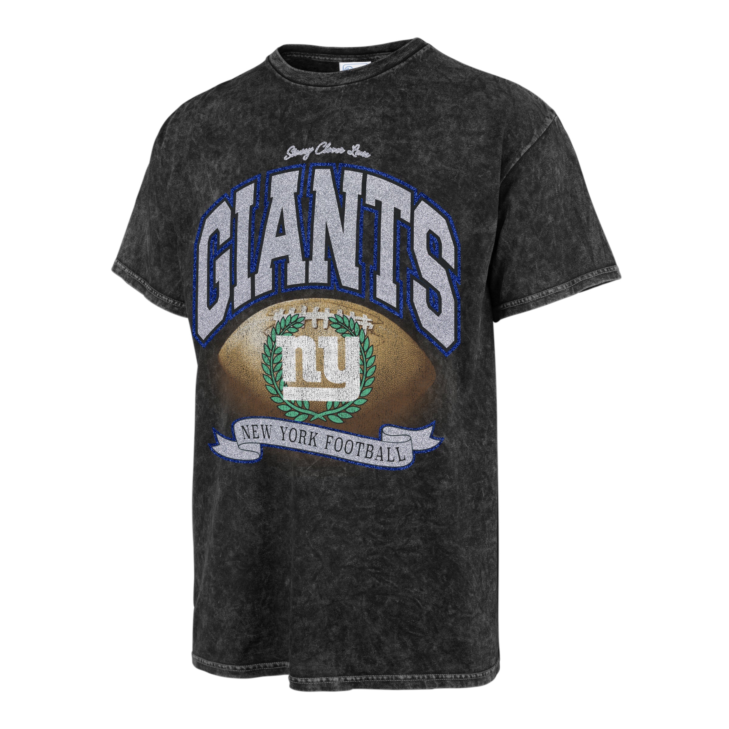 NEW YORK GIANTS STONEY CLOVER LANE X '47 VINTAGE TUBULAR TEE FLINT BLACK