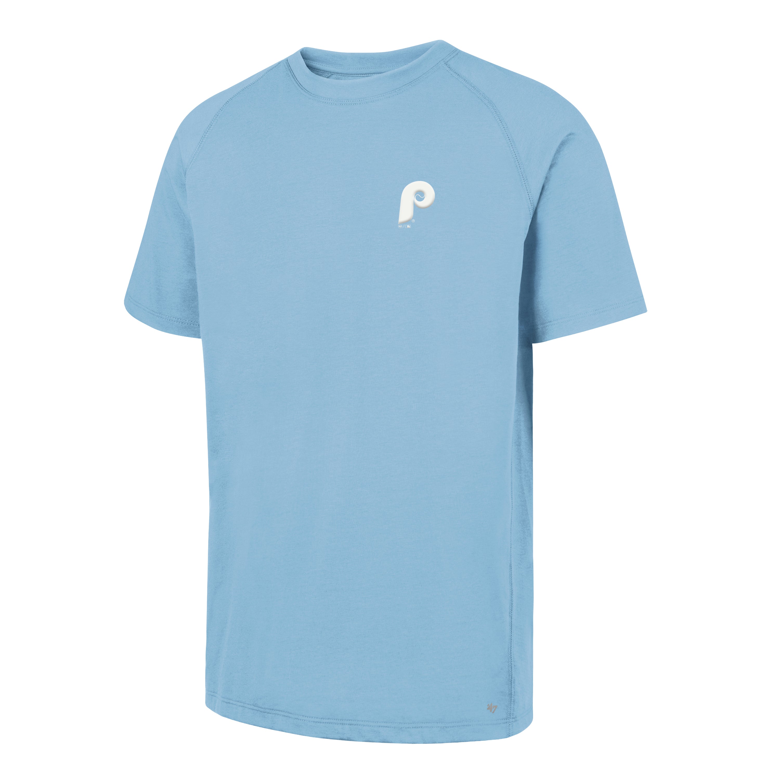 PHILADELPHIA PHILLIES COOPERST IMPRINT '47 FORWARD TEE POWDER BLUE