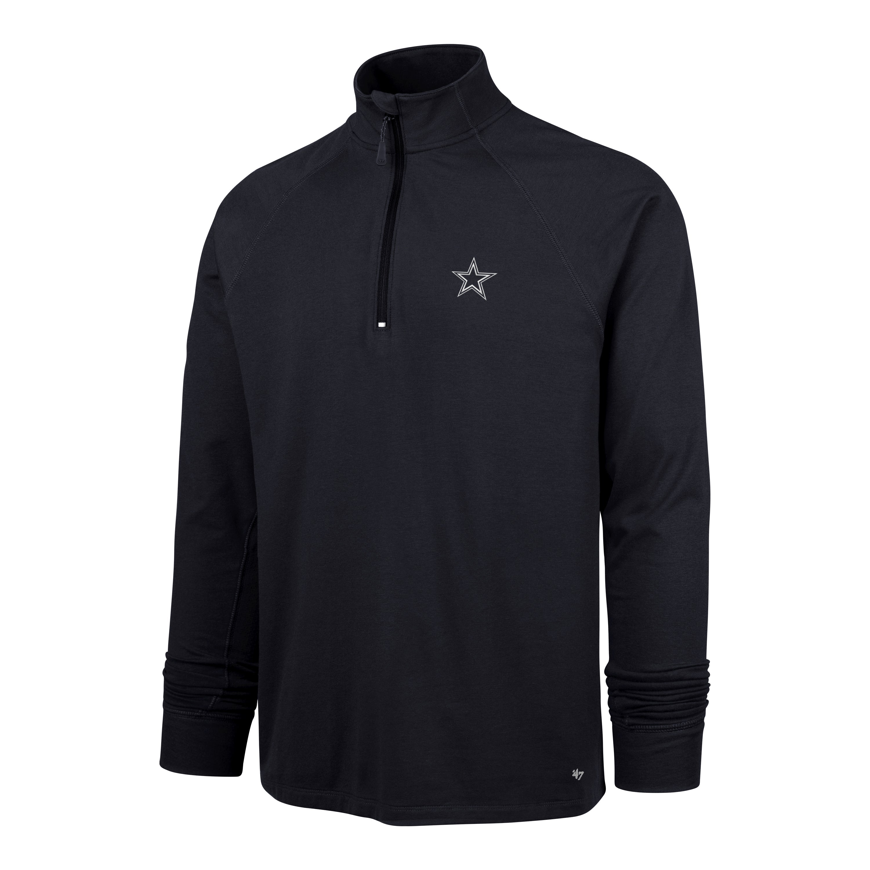 DALLAS COWBOYS IMPRINT FORWARD '47 1/4 ZIP NAVY