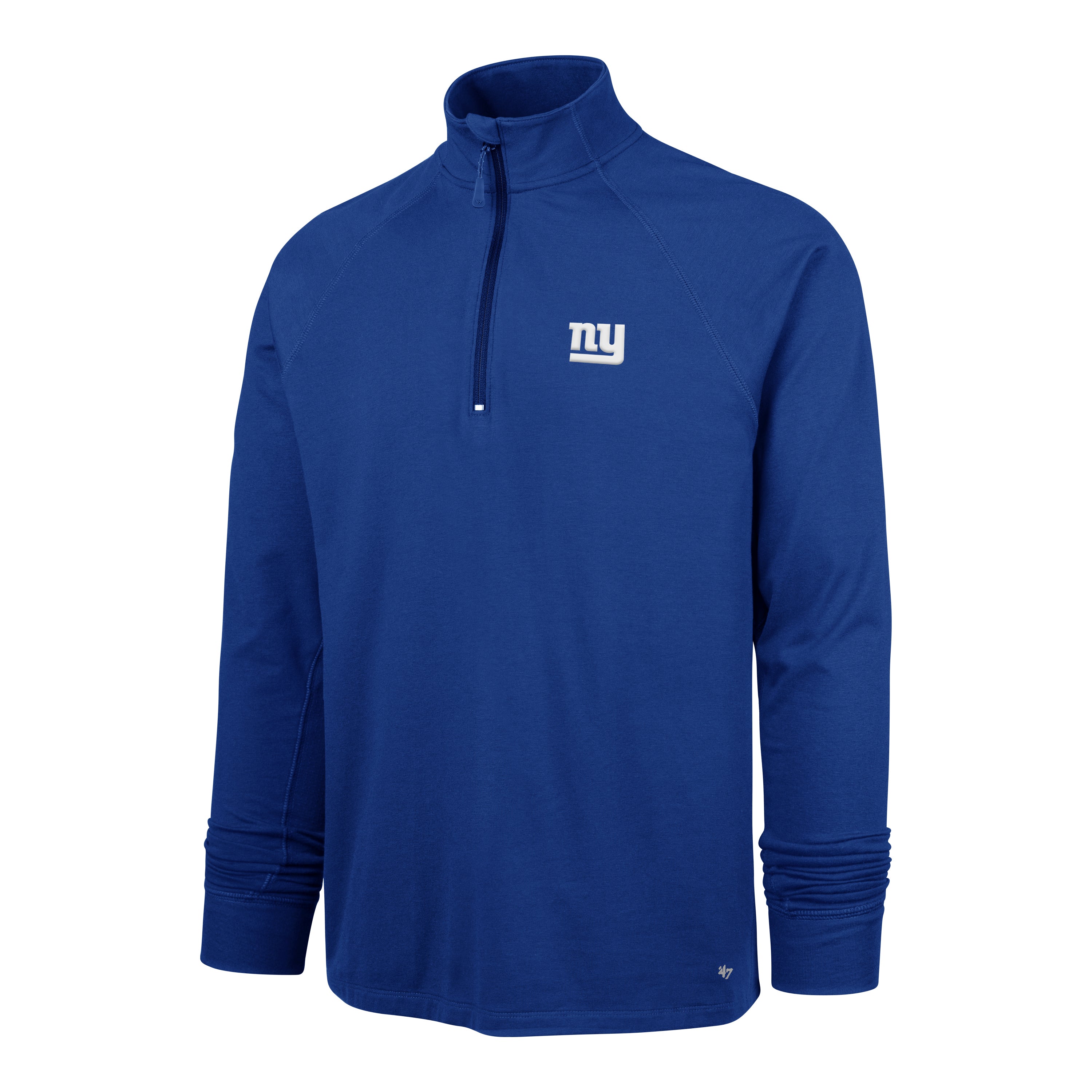 NEW YORK GIANTS IMPRINT FORWARD 1/4 ZIP ROYAL