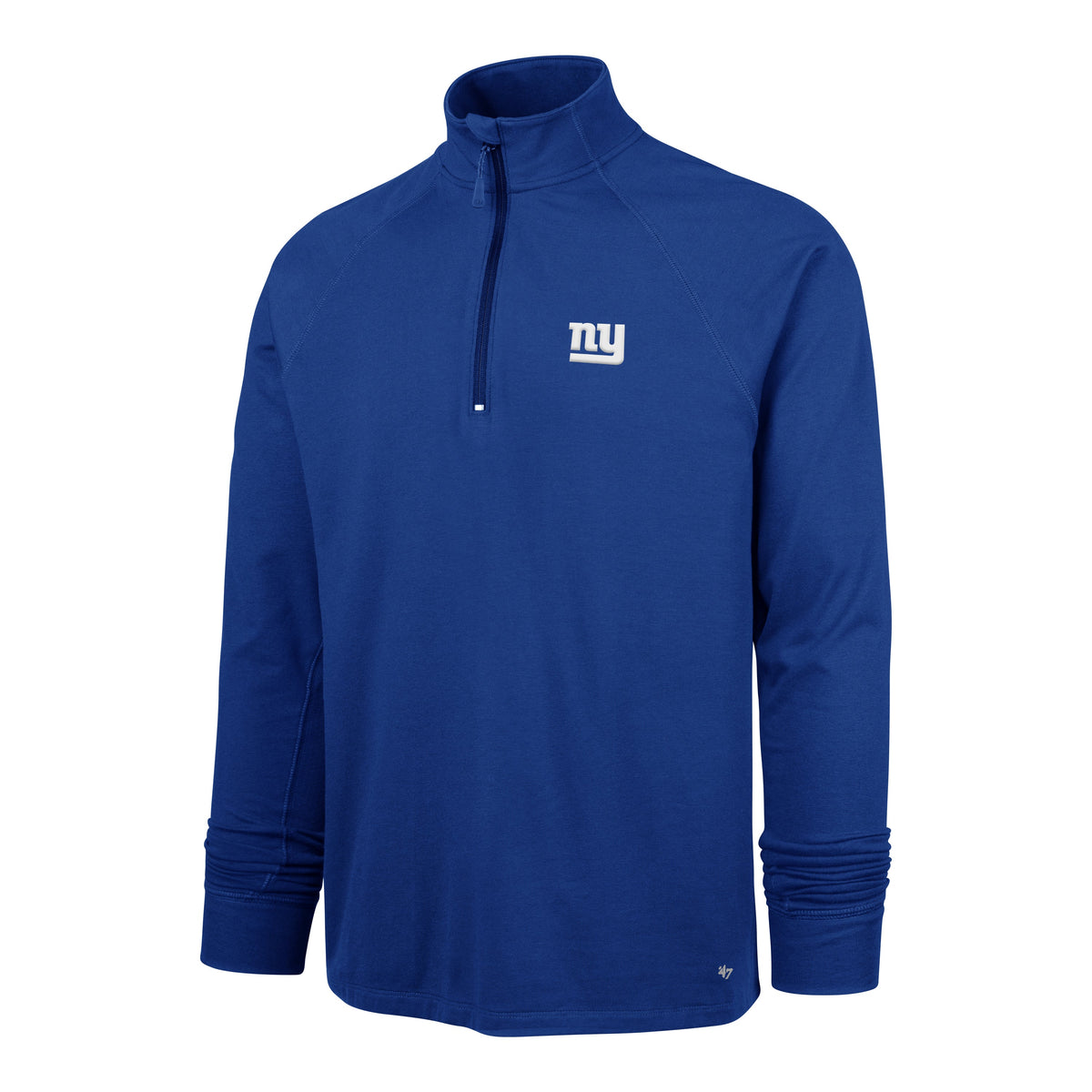 NEW YORK GIANTS IMPRINT FORWARD 1/4 ZIP ROYAL