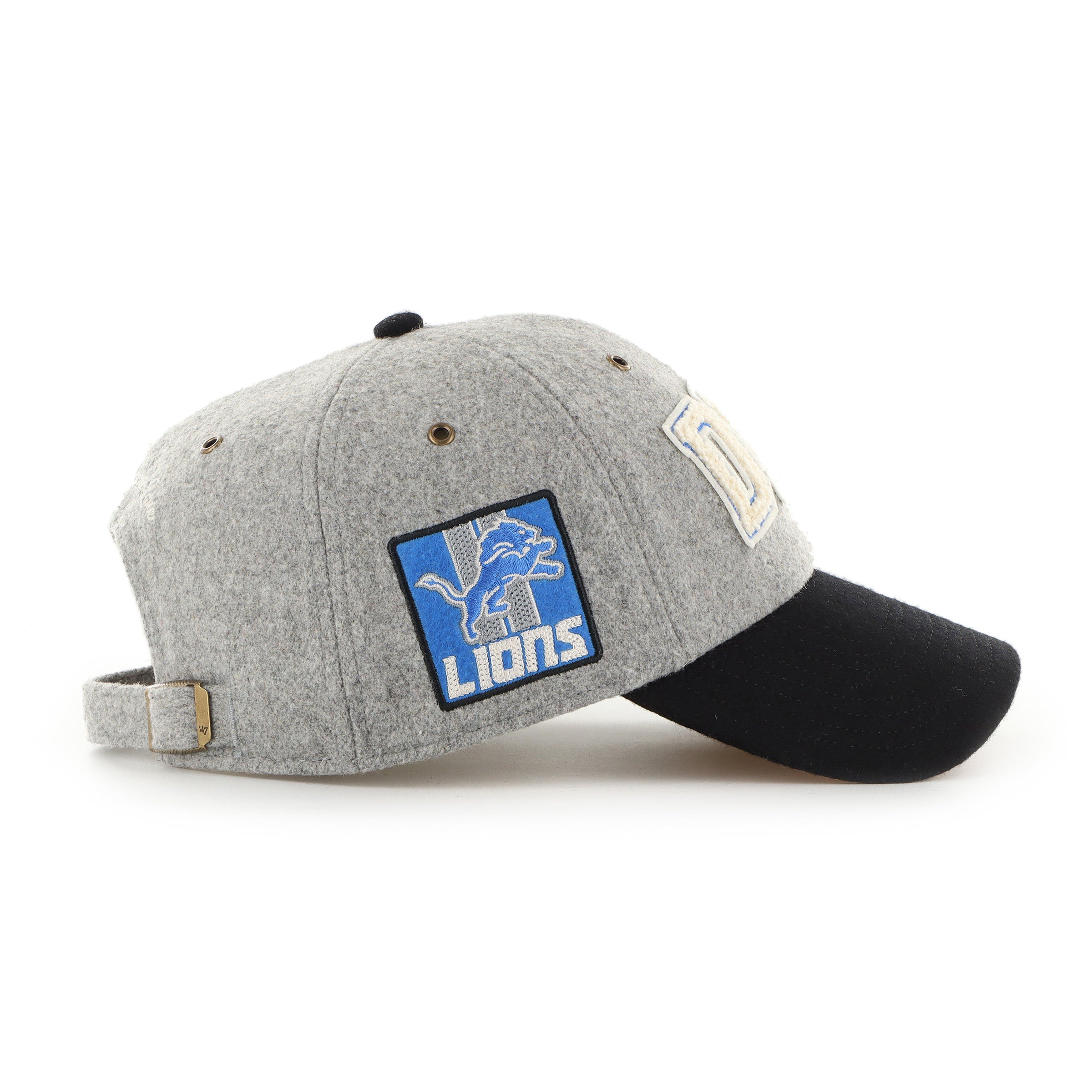 DETROIT LIONS STONEY CLOVER LANE X '47 BLOCK CLEAN UP GRAY