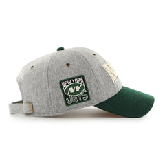 NEW YORK JETS STONEY CLOVER LANE X '47 BLOCK CLEAN UP GRAY