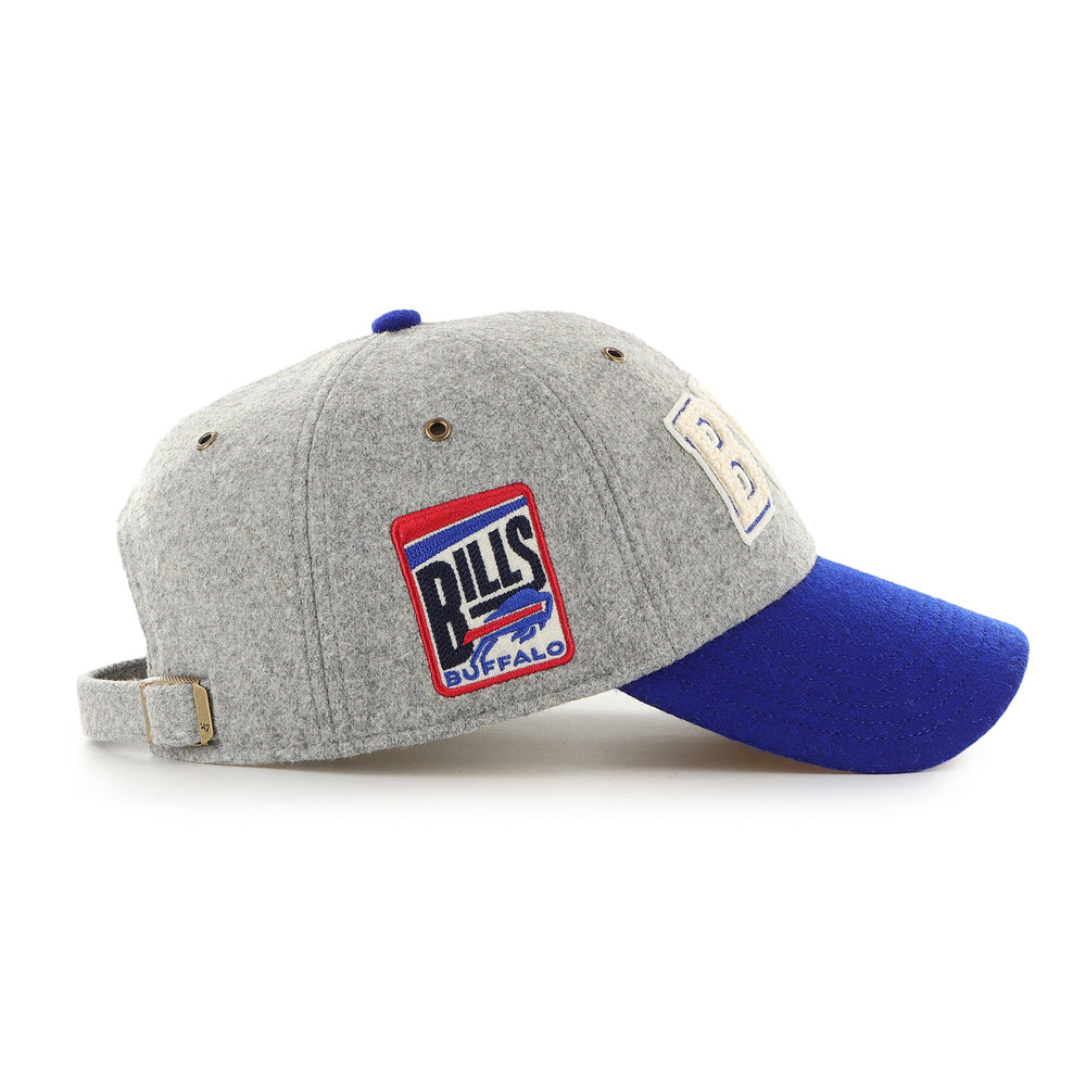 BUFFALO BILLS STONEY CLOVER LANE X '47 BLOCK CLEAN UP GRAY