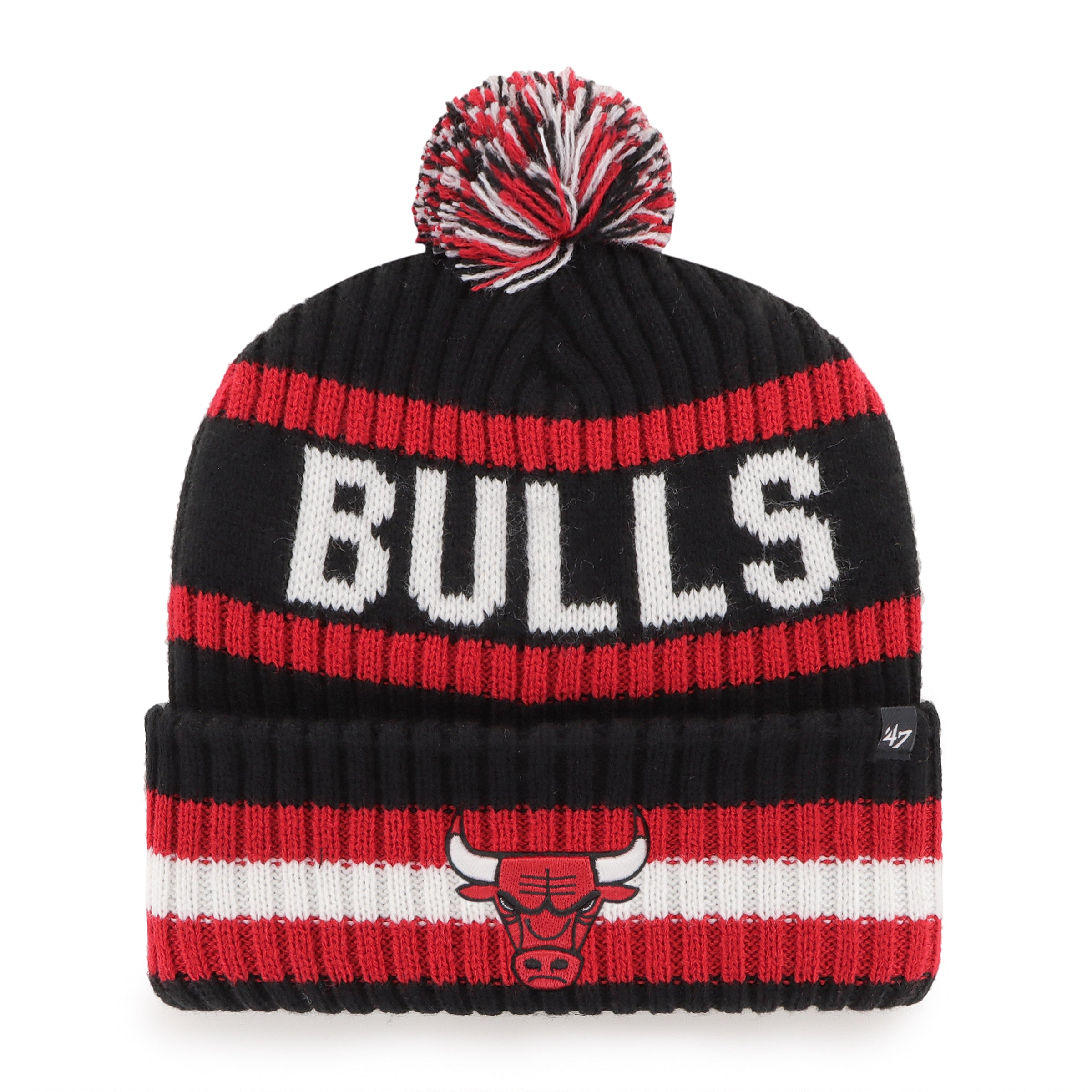 CHICAGO BULLS BERING '47 CUFF KNIT BLACK