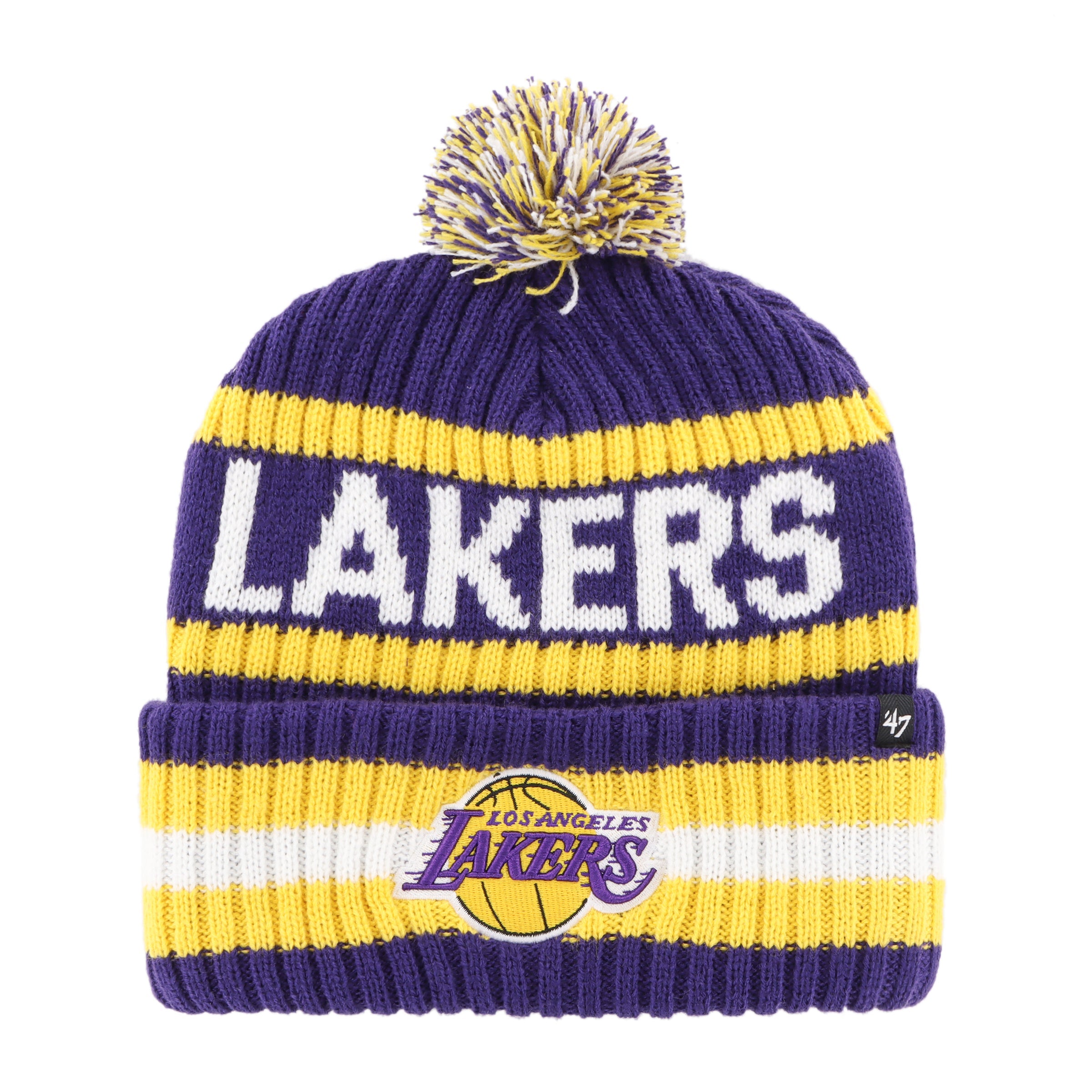 LOS ANGELES LAKERS BERING '47 CUFF KNIT PURPLE