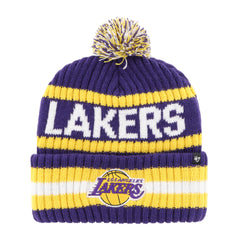 LOS ANGELES LAKERS BERING '47 CUFF KNIT PURPLE