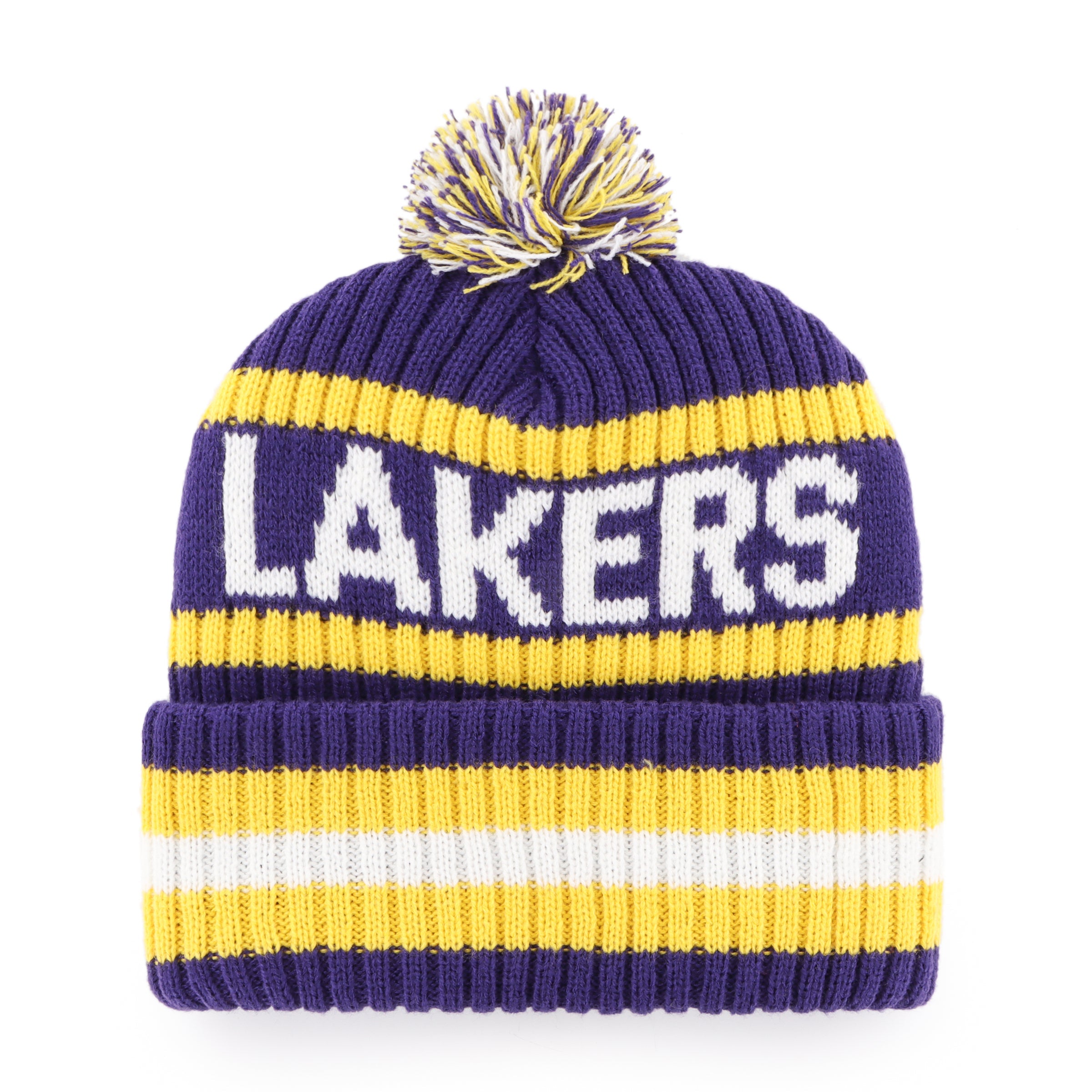 LOS ANGELES LAKERS BERING '47 CUFF KNIT PURPLE