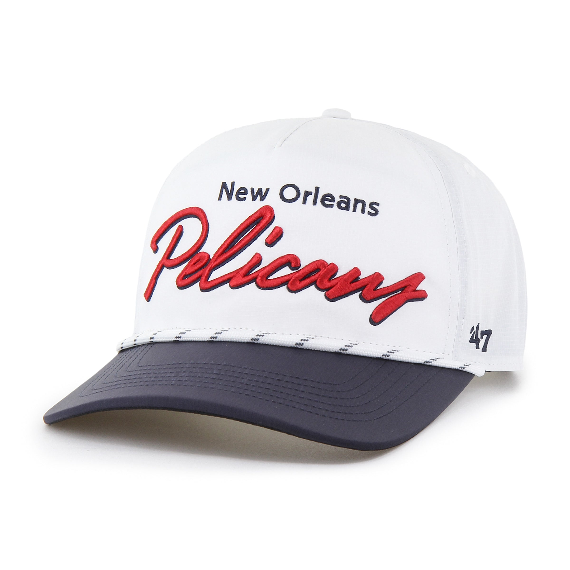 NEW ORLEANS PELICANS CHAMBERLAIN SNAP '47 HITCH WHITE