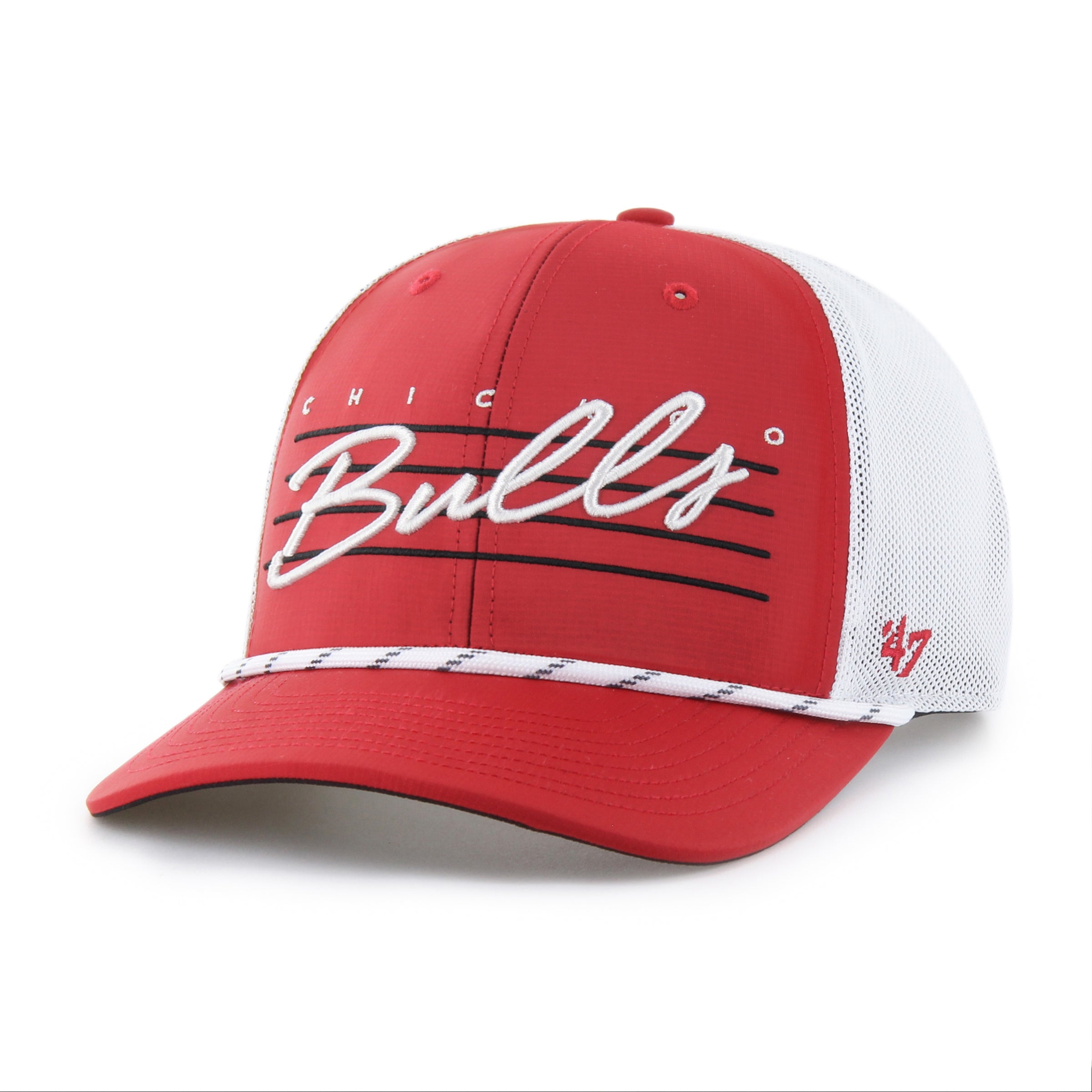 CHICAGO BULLS DOWNBURST '47 TRUCKER RED
