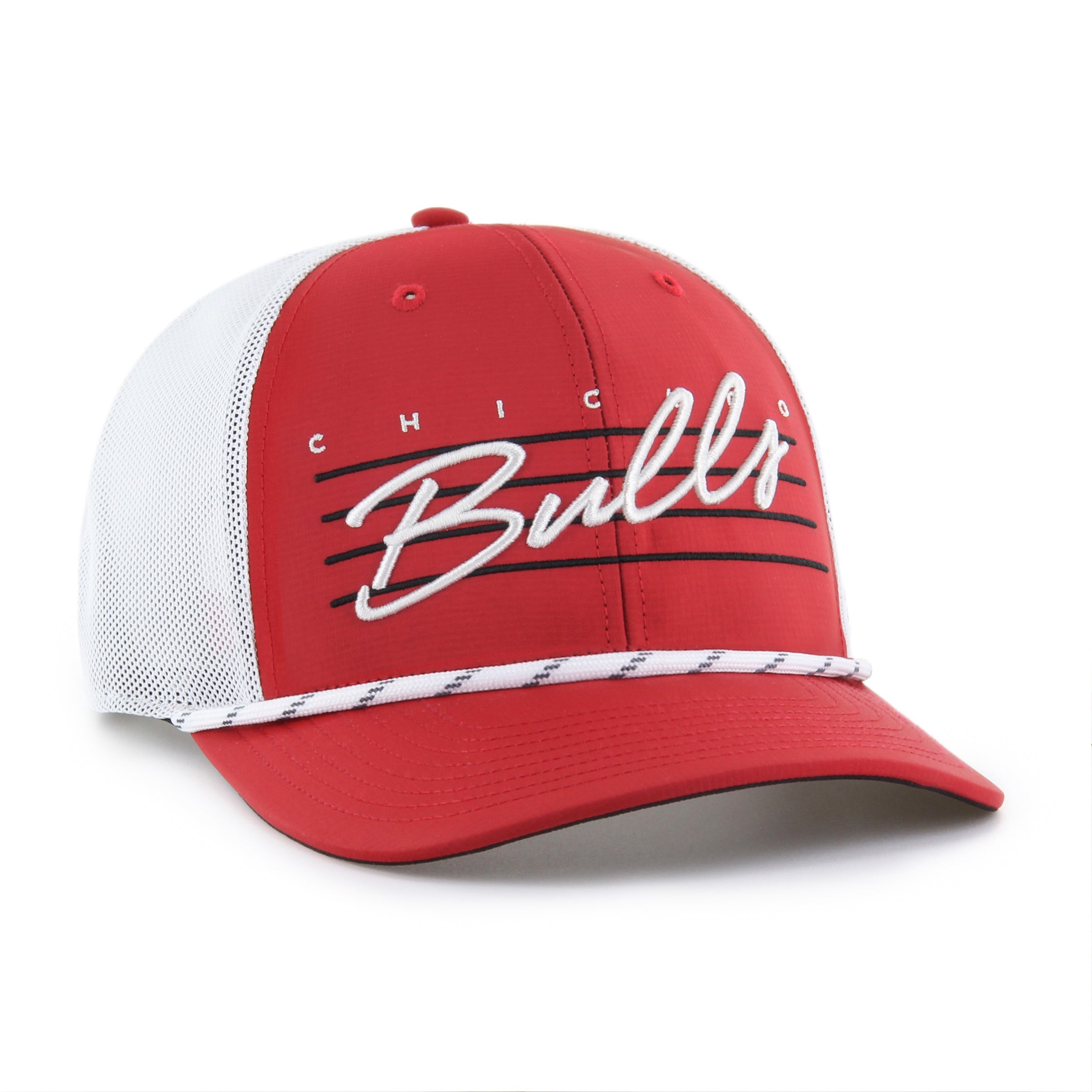 CHICAGO BULLS DOWNBURST '47 TRUCKER RED