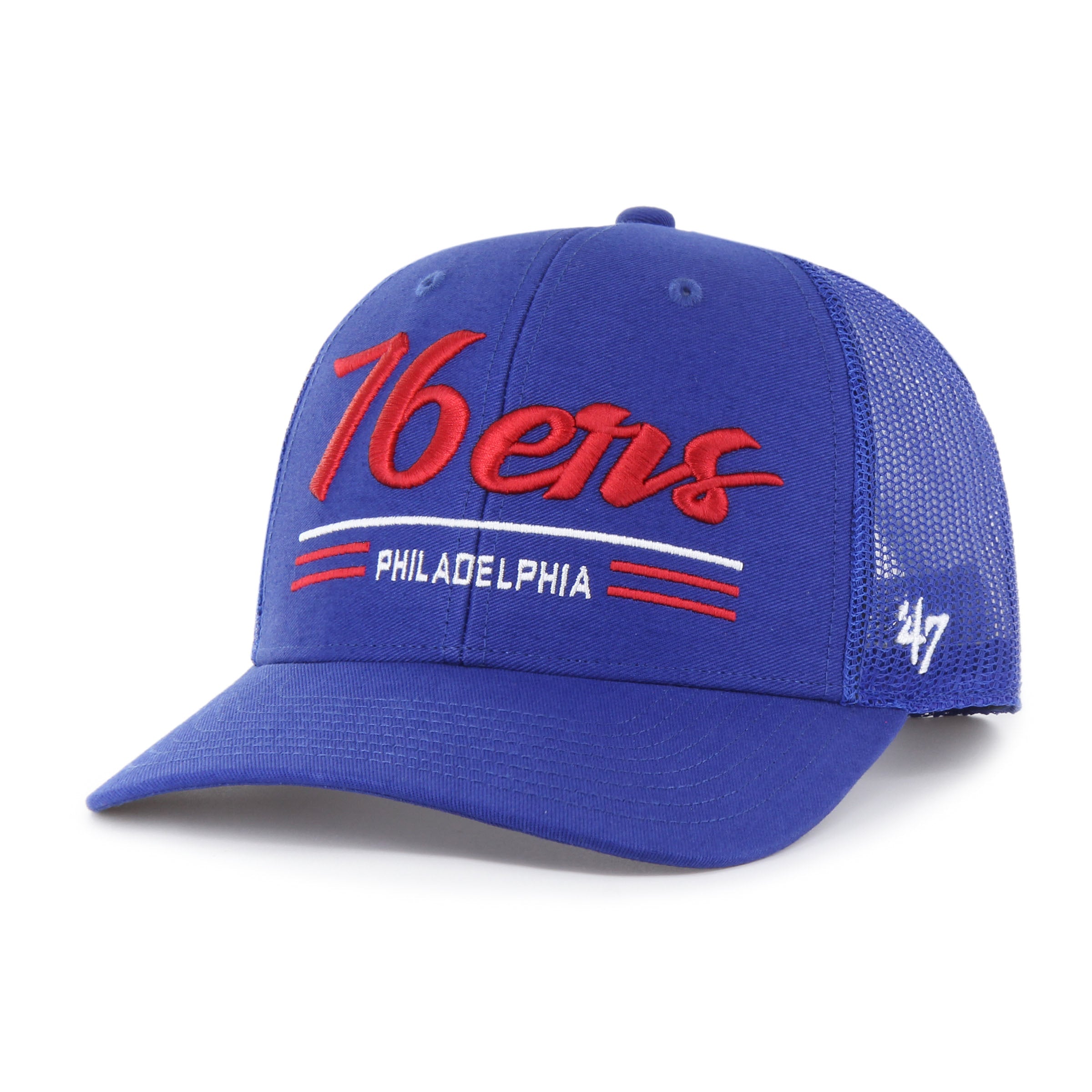 PHILADELPHIA 76ERS GARNER '47 TRUCKER ROYAL