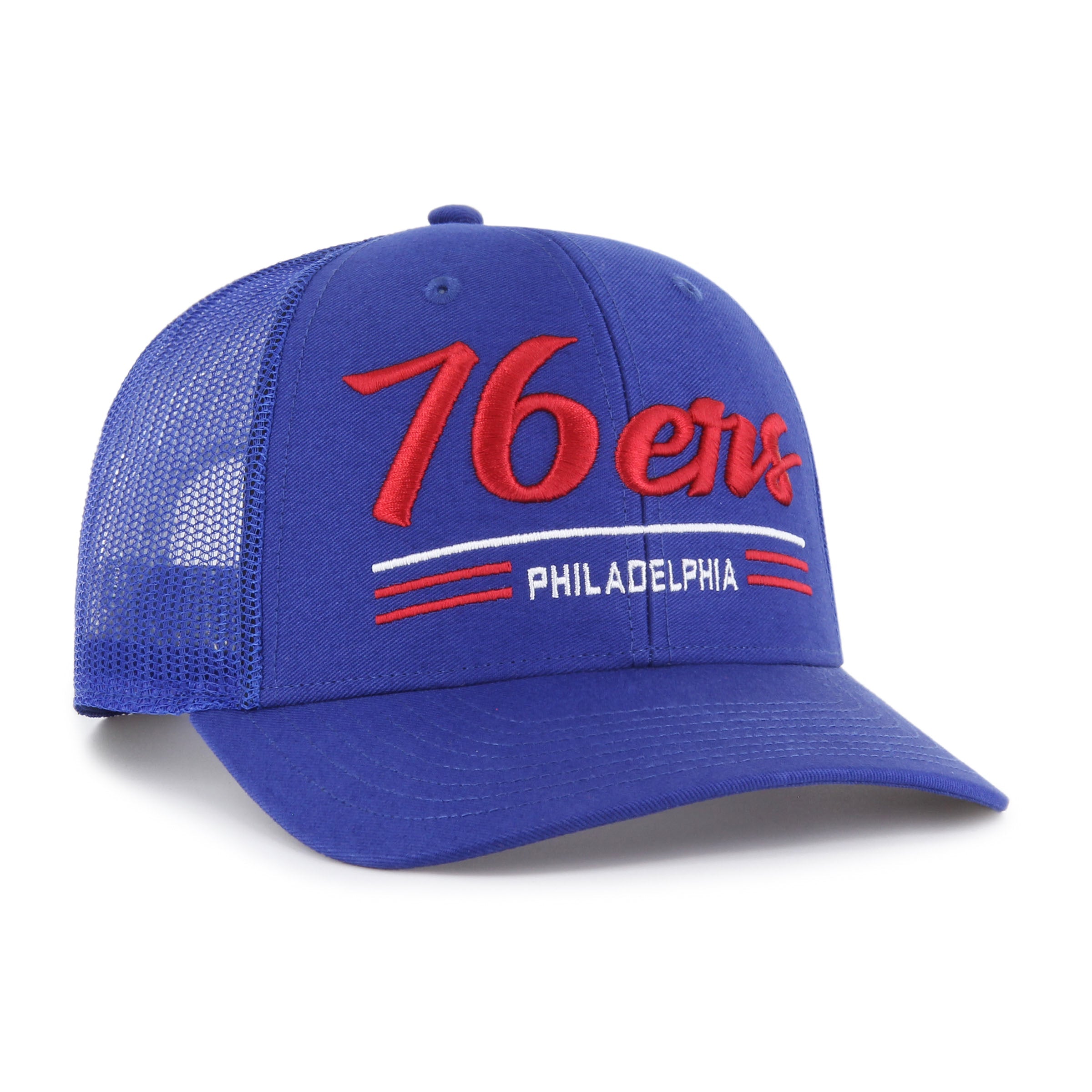 PHILADELPHIA 76ERS GARNER '47 TRUCKER ROYAL