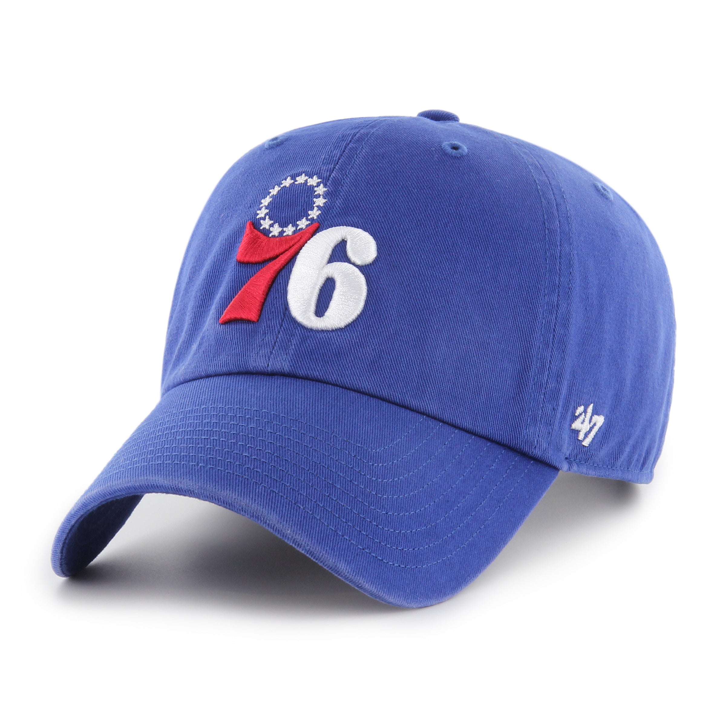 PHILADELPHIA 76ERS '47 CLEAN UP ROYAL