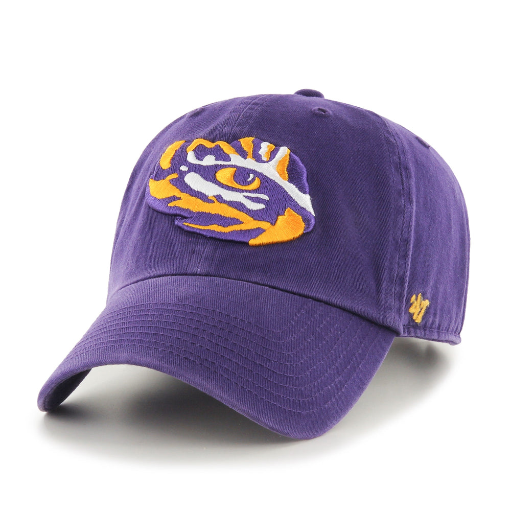 LOUISIANA STATE TIGERS LSU '47 CLEAN UP PURPLE