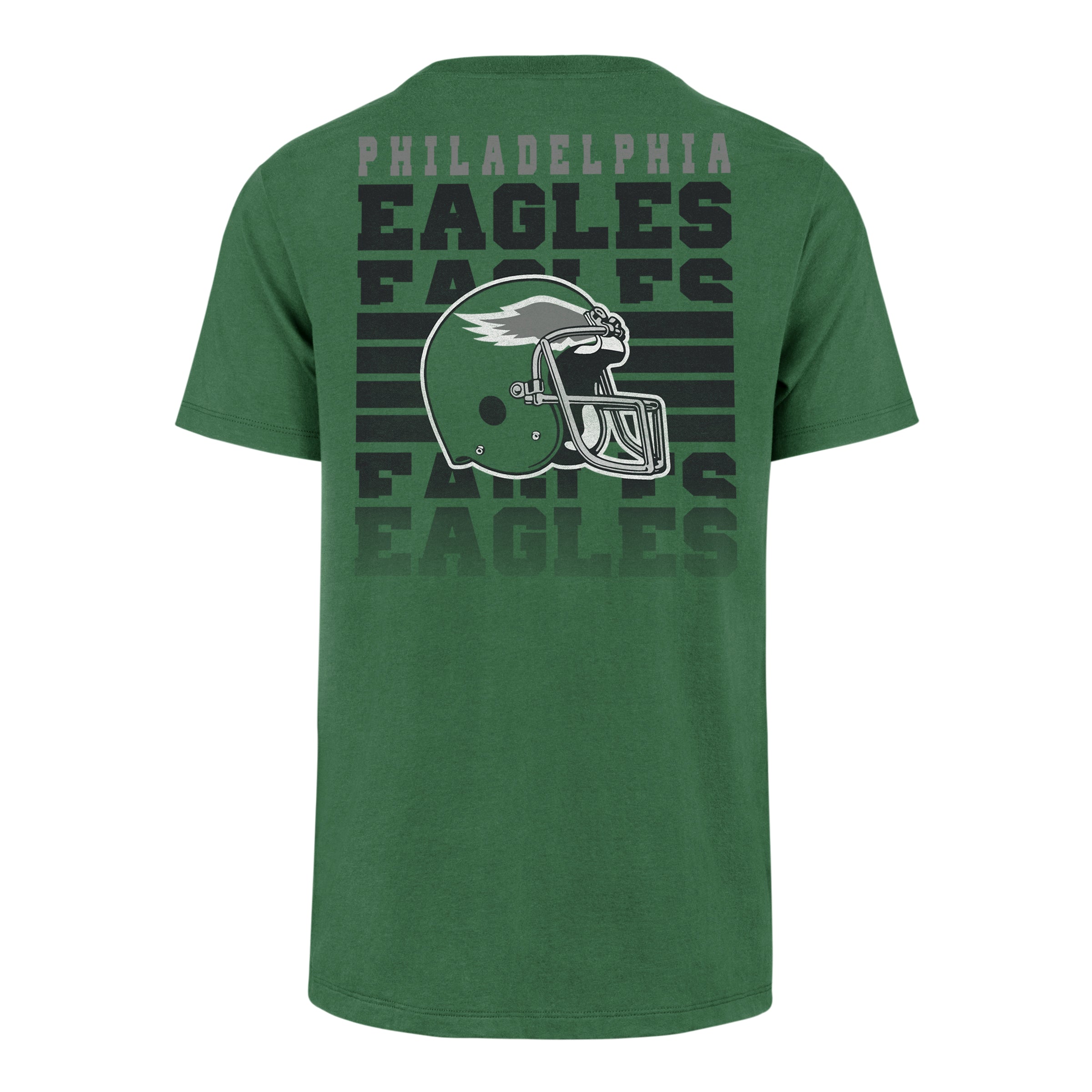 PHILADELPHIA EAGLES HISTORIC BACK TO BACK '47 FRANKLIN TEE ORCHARD GREEN