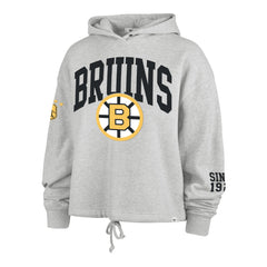 BOSTON BRUINS VINTAGE HIGH HOPES '47 VENICE HOOD WOMENS RELAY GREY