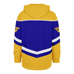 GOLDEN STATE WARRIORS TRI SATIN '47 LAYUP LACER HOOD ROYAL