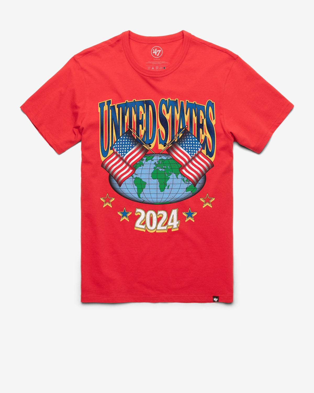 UNITED STATES U.S.A. VEX '47 FRANKLIN TEE RACER RED