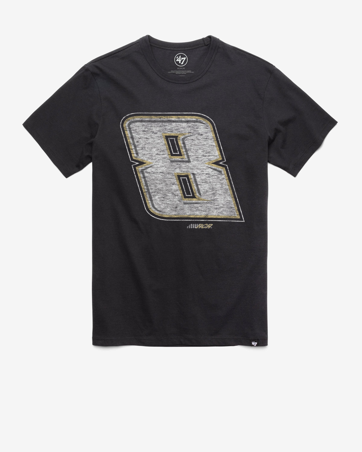 KYLE BUSCH RICHARD CHILDRESS DRIVER '47 FRANKLIN TEE FLINT BLACK