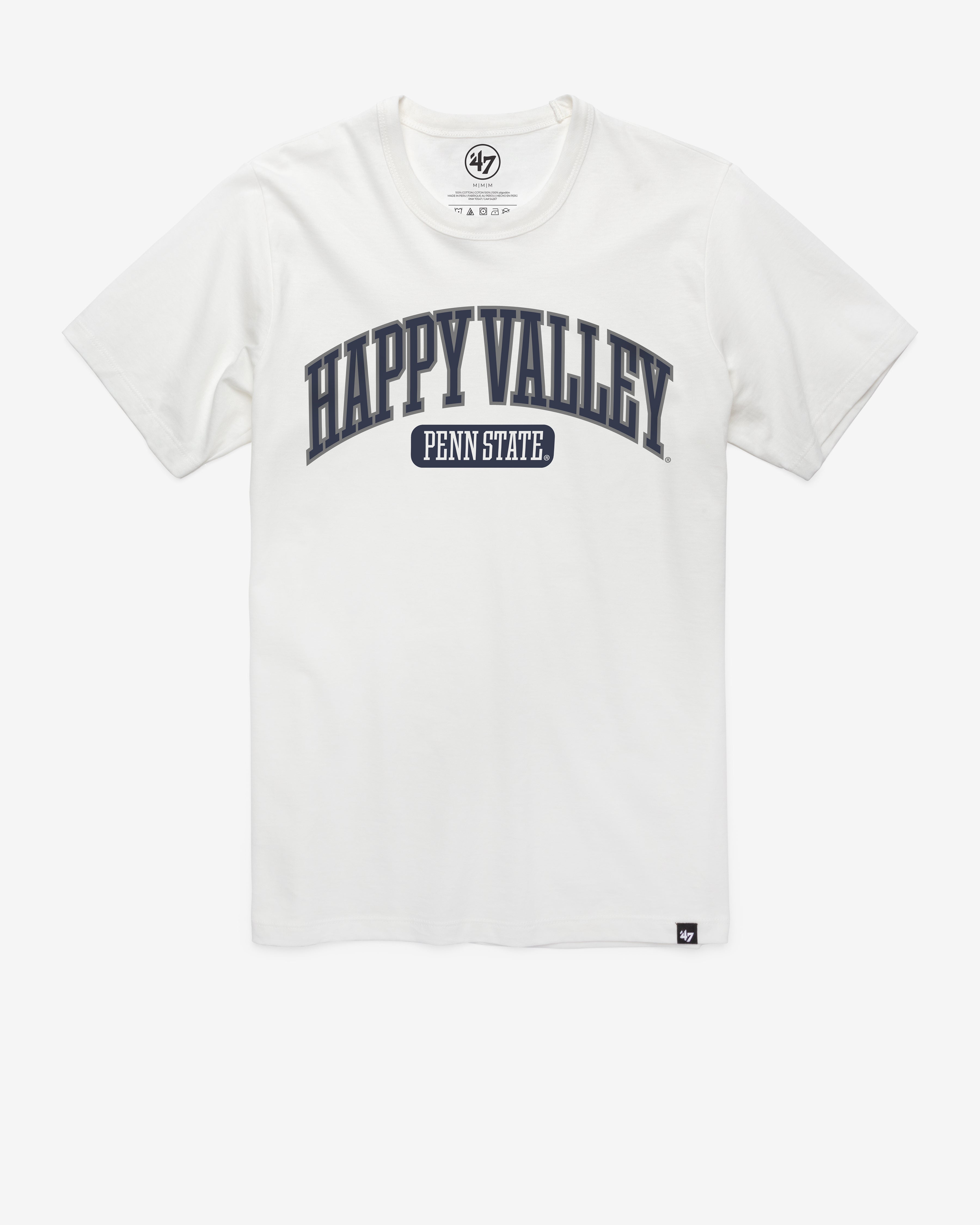 PENN STATE NITTANY LIONS LOCAL ARCH '47 FRANKLIN TEE WHITE WASH