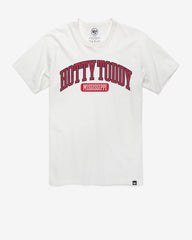 MISSISSIPPI REBELS LOCAL ARCH '47 FRANKLIN TEE WHITE WASH