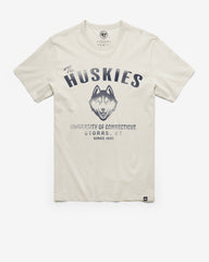 CONNECTICUT HUSKIES UCONN WIDE OPEN '47 FRANKLIN TEE DUNE