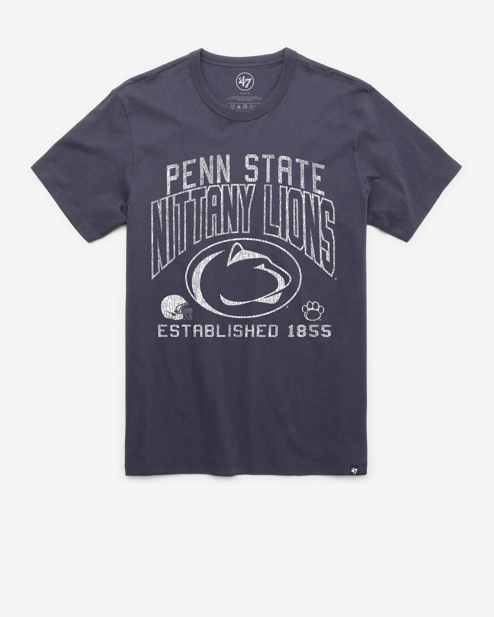 PENN STATE NITTANY LIONS TURNED UP '47 FRANKLIN TEE ATLAS BLUE