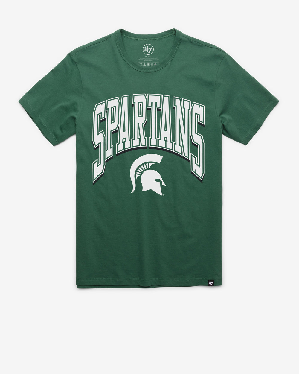 MICHIGAN STATE SPARTANS WALK TALL '47 FRANKLIN TEE ELM GREEN