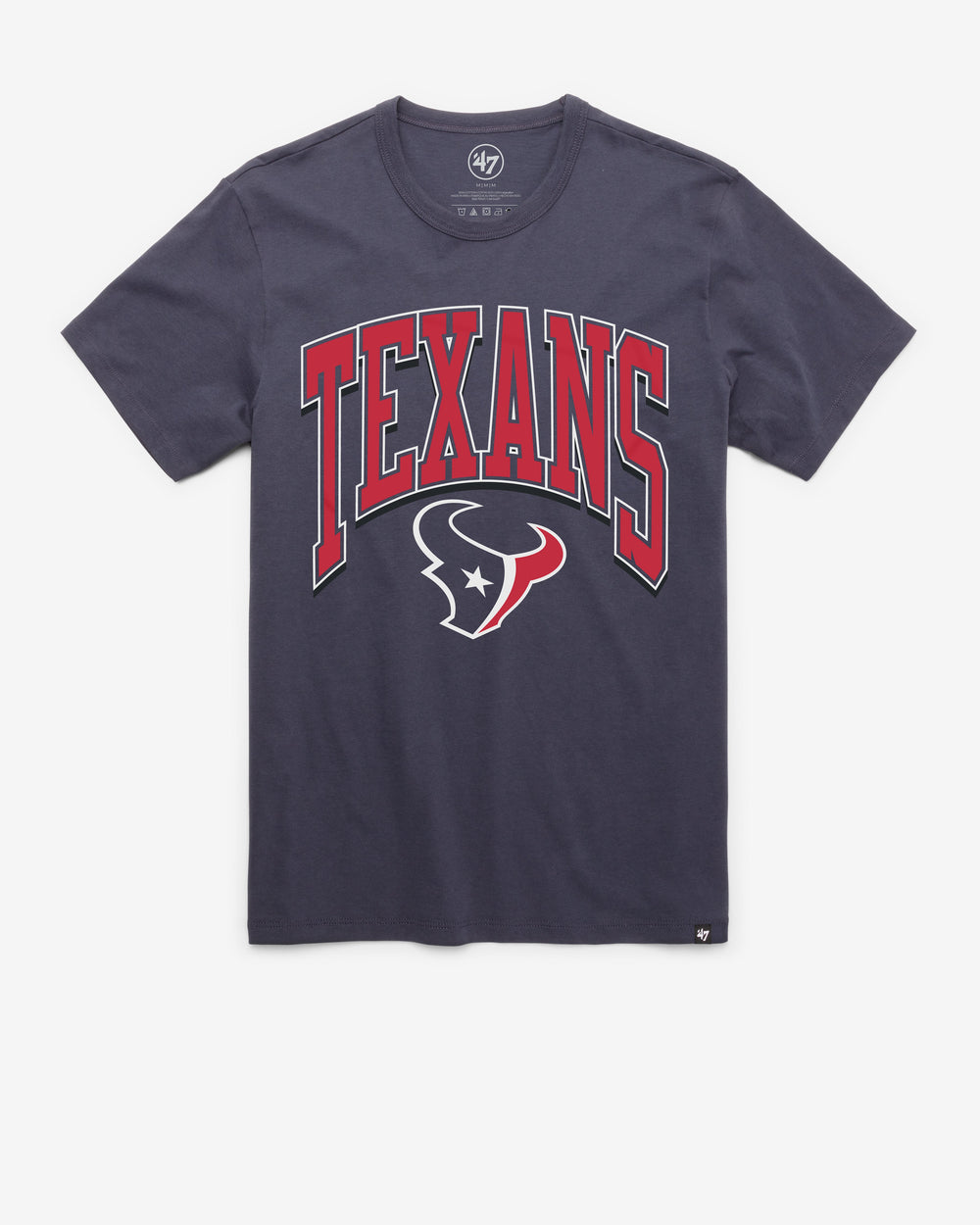 HOUSTON TEXANS WALK TALL '47 FRANKLIN TEE ATLAS BLUE