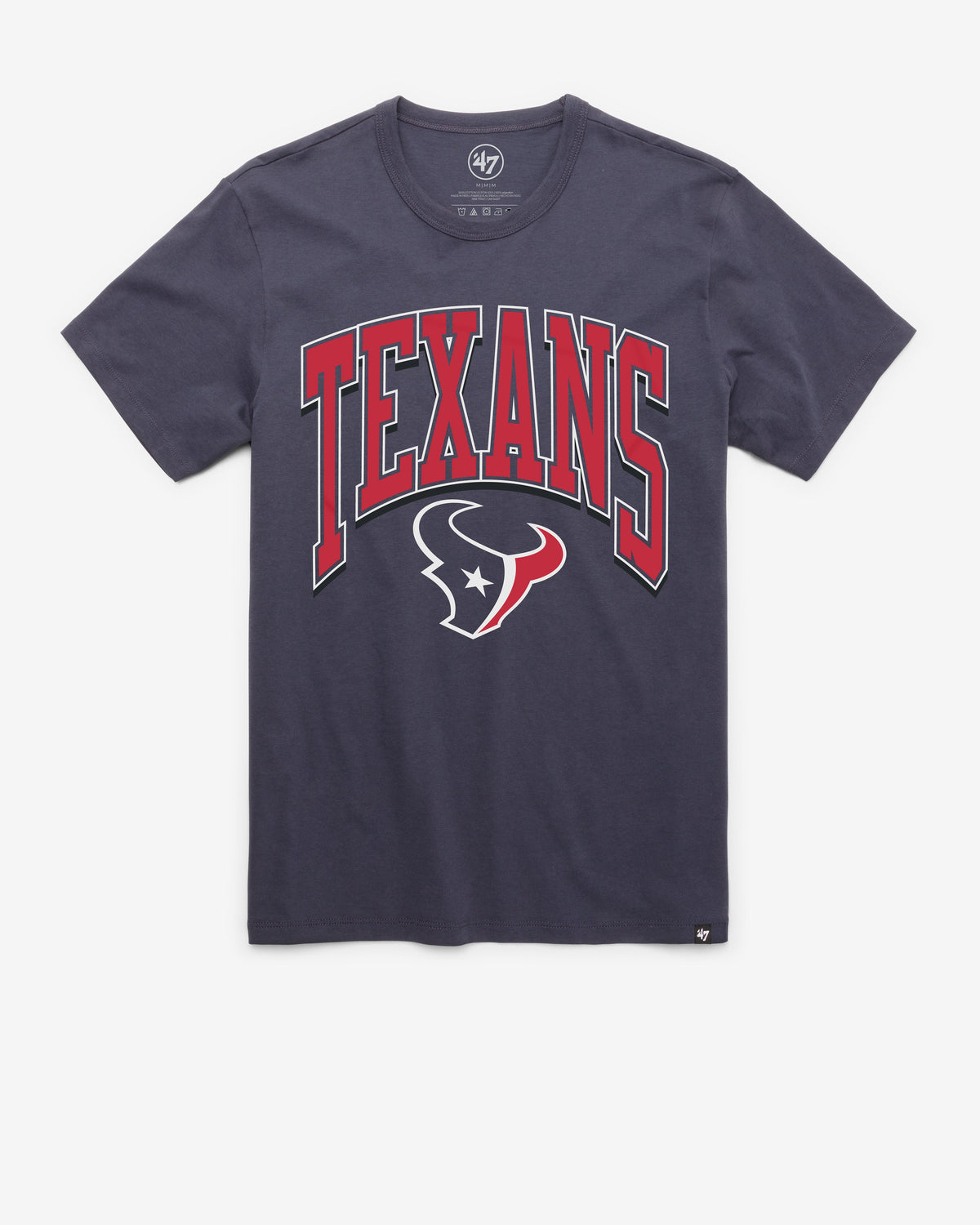 HOUSTON TEXANS WALK TALL '47 FRANKLIN TEE ATLAS BLUE
