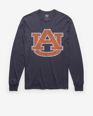 AUBURN TIGERS PREMIER '47 FRANKLIN LONG SLEEVE TEE ATLAS BLUE