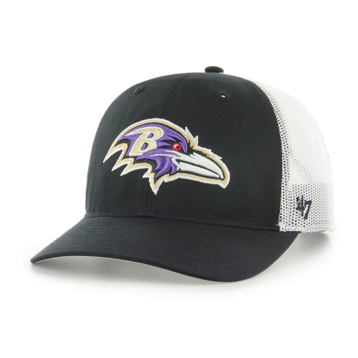 BALTIMORE RAVENS '47 TRUCKER RELAXED FIT BLACK