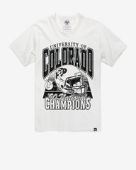COLORADO BUFFALOES MONOCHROME '47 FRANKLIN TEE WHITE WASH