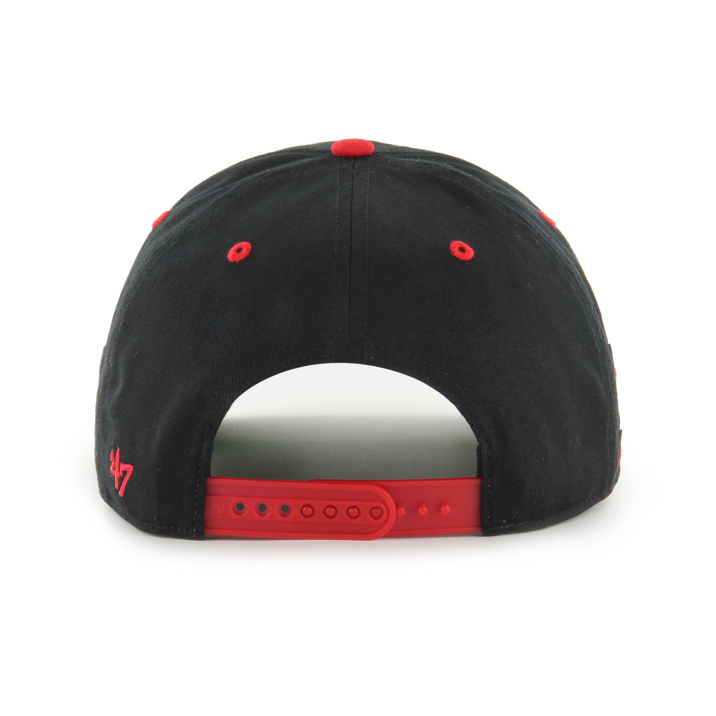 NEBRASKA CORNHUSKERS DIAMOND CUT '47 HITCH BLACK