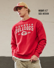 NOTRE DAME FIGHTING IRISH DUSTED WINDSOR '47 RIVER CREW DUSTED MIDNIGHT