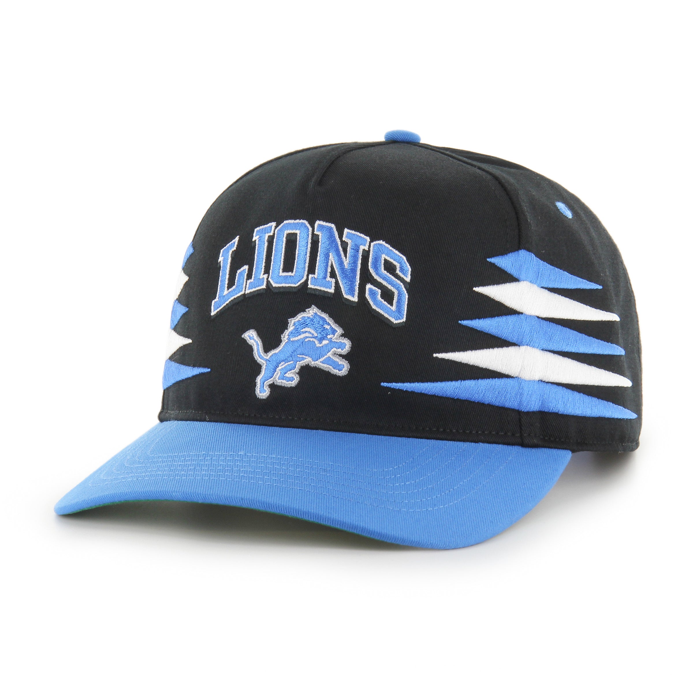 DETROIT LIONS DIAMOND CUT '47 HITCH RF RELAXED FIT BLACK