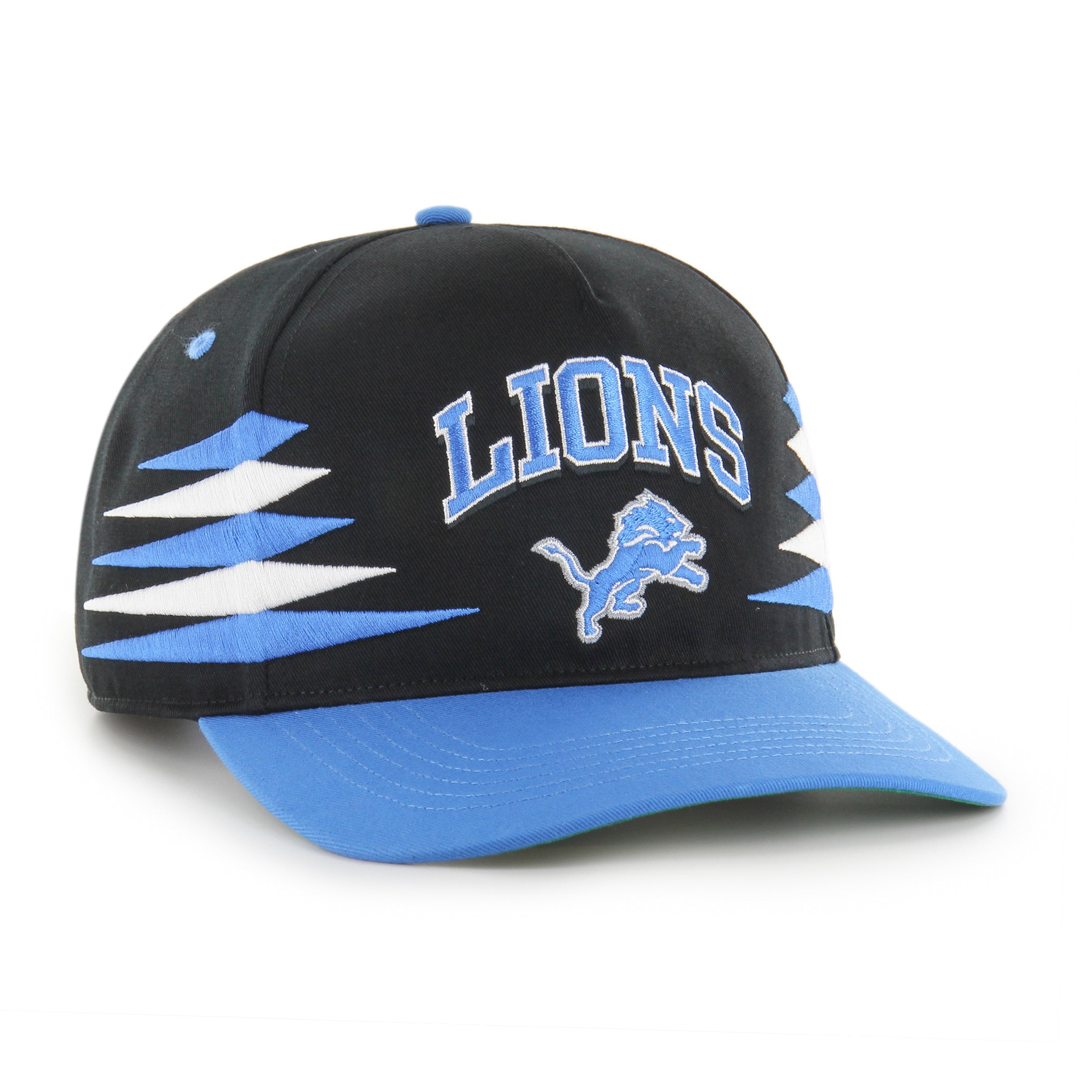 DETROIT LIONS DIAMOND CUT '47 HITCH RF RELAXED FIT BLACK