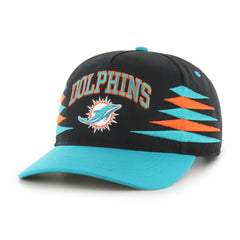 MIAMI DOLPHINS DIAMOND CUT '47 HITCH RF RELAXED FIT BLACK