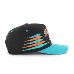 MIAMI DOLPHINS DIAMOND CUT '47 HITCH RF RELAXED FIT BLACK
