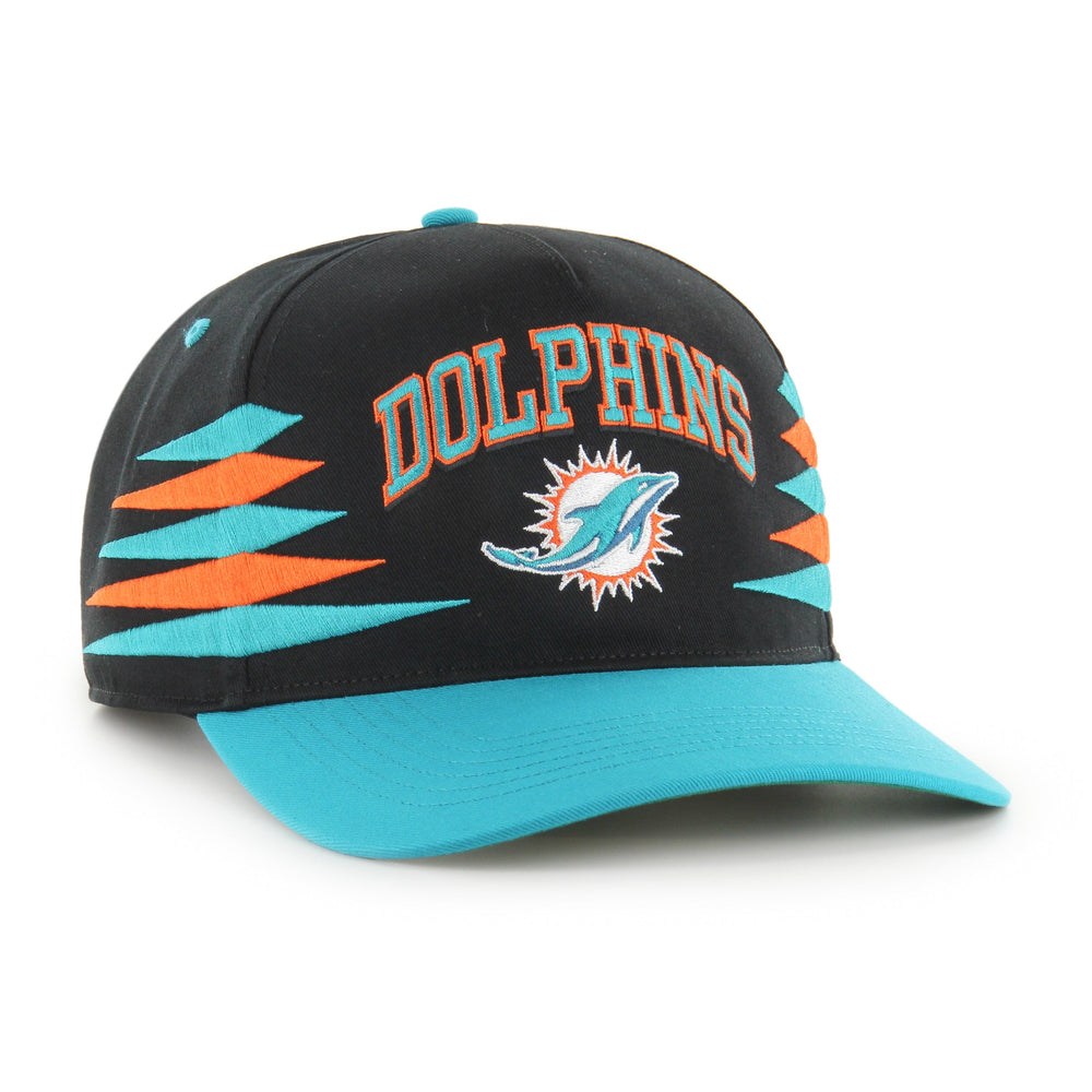 MIAMI DOLPHINS DIAMOND CUT '47 HITCH RF RELAXED FIT BLACK